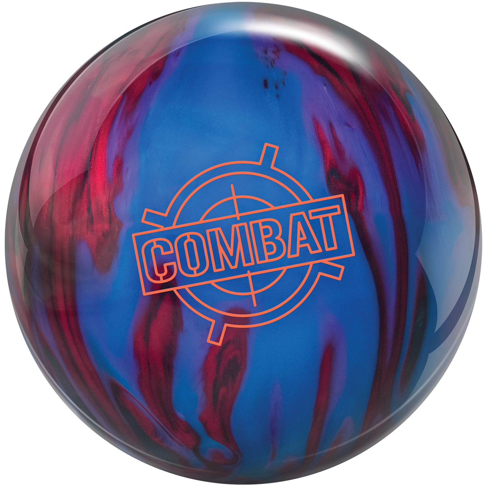Combat bowlingupall – tumeda taustaga