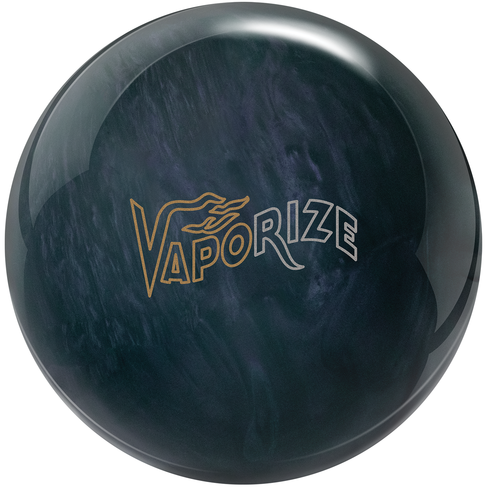 Vaporize bowlingupall – tumeda taustaga